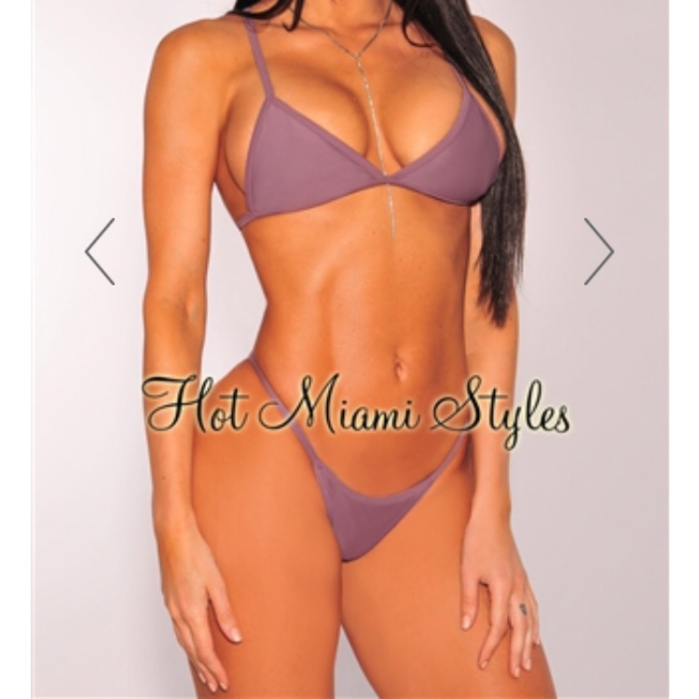 Purple mauve sexy bikini set brand new